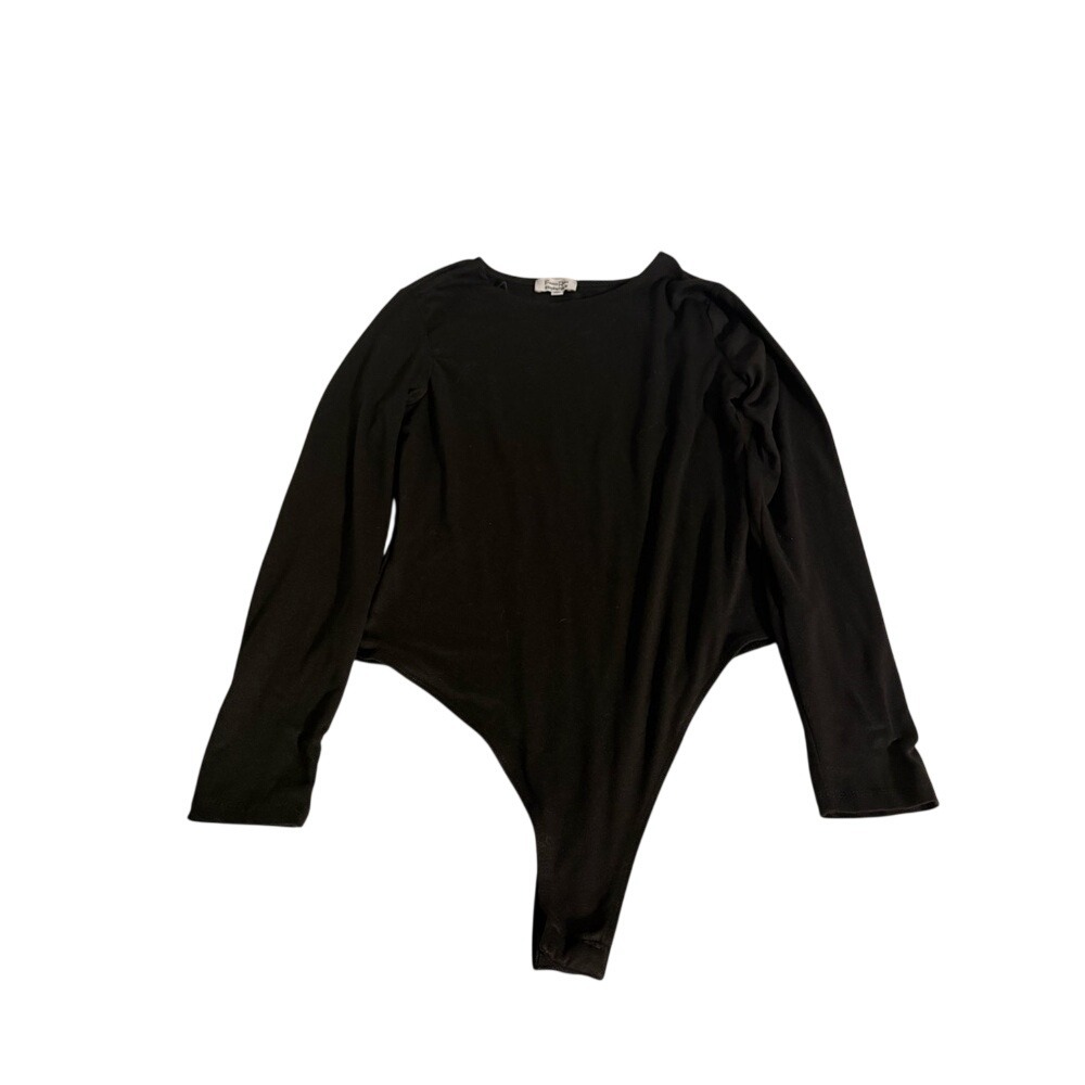 Black‎ Long Sleeve Bodysuit